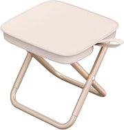 Folding Chair Lightweight Stool Camping Stool for Beach Picnic Outdoor Black Medium
