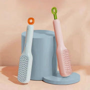 Anti Static Massage Comb with Self Cleaning For Men and women, Retractable Rotary Lift Self-Cleaning Brush, Women's Hair Styling tool