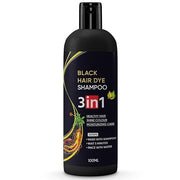 3 in 1 Black Hair Dye Shampoo (Pack of 4)