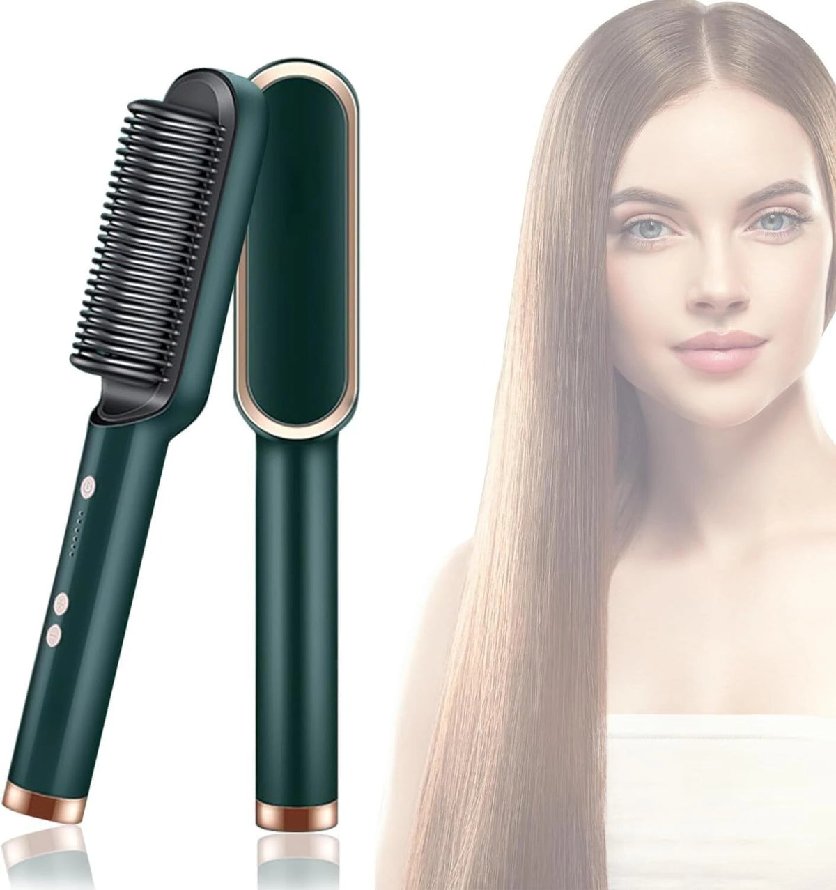 Fast Hair Straightening Comb Electric Hot Brush