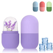 Silicone ice roller for face massager