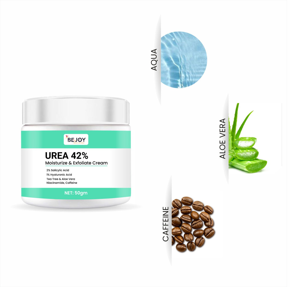 BEJOY UREA 42% Moisturize & Exfoliate Cream ( Pack Of 2 )