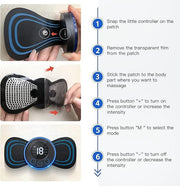 Body Massager,Wireless Portable Neck