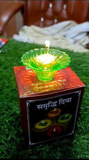 LED Water Sensor Diya (Pack of 9)