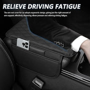 Car Center Console Armrest Organizer with Phone Holder