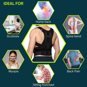 Breathable and Adjustable Posture Corrector Belt for Men and Women