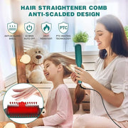 Fast Hair Straightening Comb Electric Hot Brush