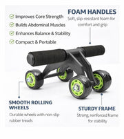 Unisex 4 Wheel AB Wheel Roller