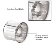 Corn Cutter Stainless Steel Stripping Kernels Remover