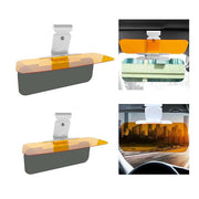 Car Anti Glare Sun Visor Extension 2 in 1 Automobile Parts Day and Night Use