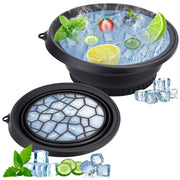 Face Bowl for Ice with Built in Ice Tray