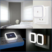 Motion Sensor Square Led Ceiling Light Flush Mount Garage Wall Lamp Warm White Light (Pack Of 2)