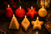 Decorative Candle Set | Mixed Design Candles