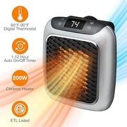 Mini Ceramic Heater Quiet and Space Saving