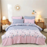 Floral Printed Double Bedsheet