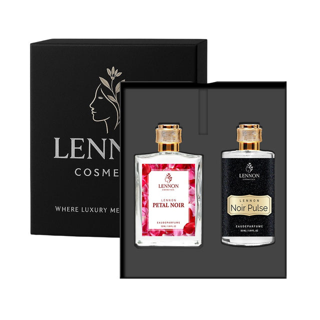 Noir Pulse & Petal Noir Long Lasting perfume combo set
