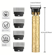 Professional Electric Hair Clipper with Dragon Design ( PACK OF 1 )
