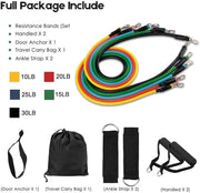 Power Resistance Bands Set for Workout, Resistance Bands for Exercise