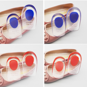 Heel Pad Silicone Heel Cup Anti-foot Pain Insole Bone Spur Heel Shock Absorbing Insole Latex Insole