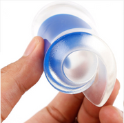 Heel Pad Silicone Heel Cup Anti-foot Pain Insole Bone Spur Heel Shock Absorbing Insole Latex Insole