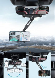 Phone Mount for Car, Large Rear Mirrors Friendly