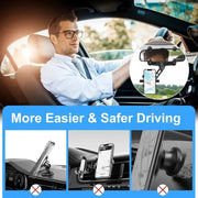 Phone Mount for Car, Large Rear Mirrors Friendly