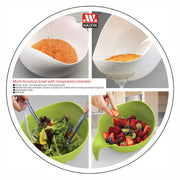Plastic Colander Sieve Rice Washing Filter Kitchen Plastic Washing Colander