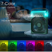 Portable Humidifier Air Cooler Mist Fan Mini Cooler for Home