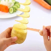 Potato Slicer Spiral Cutter, Tornado Potato Slicer, Twisted Potato Slicer, Potato Tornado Chips Making Tool