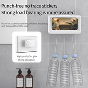 Shower Phone Holder Waterproof Wall Mount Case