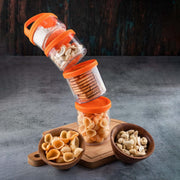 Stack It Multi-Layer Twist N Lock Jars (4 pc. set)